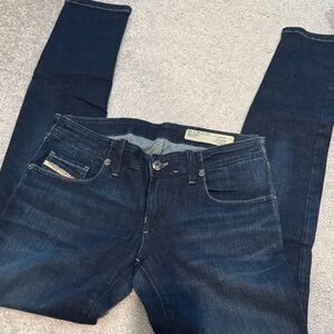 Dark Blue Women's Skinny Jeans